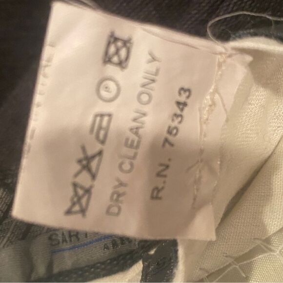 Sartoria Manchetti 100% Wool Slacks Size 34 Made in Italy - Picture 10 of 10